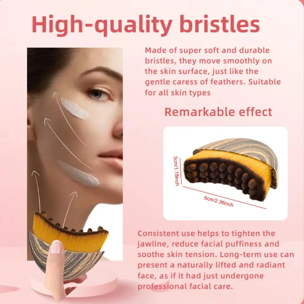 1/2 PCS Lymphatic Contour Face Brush for Sculpting features