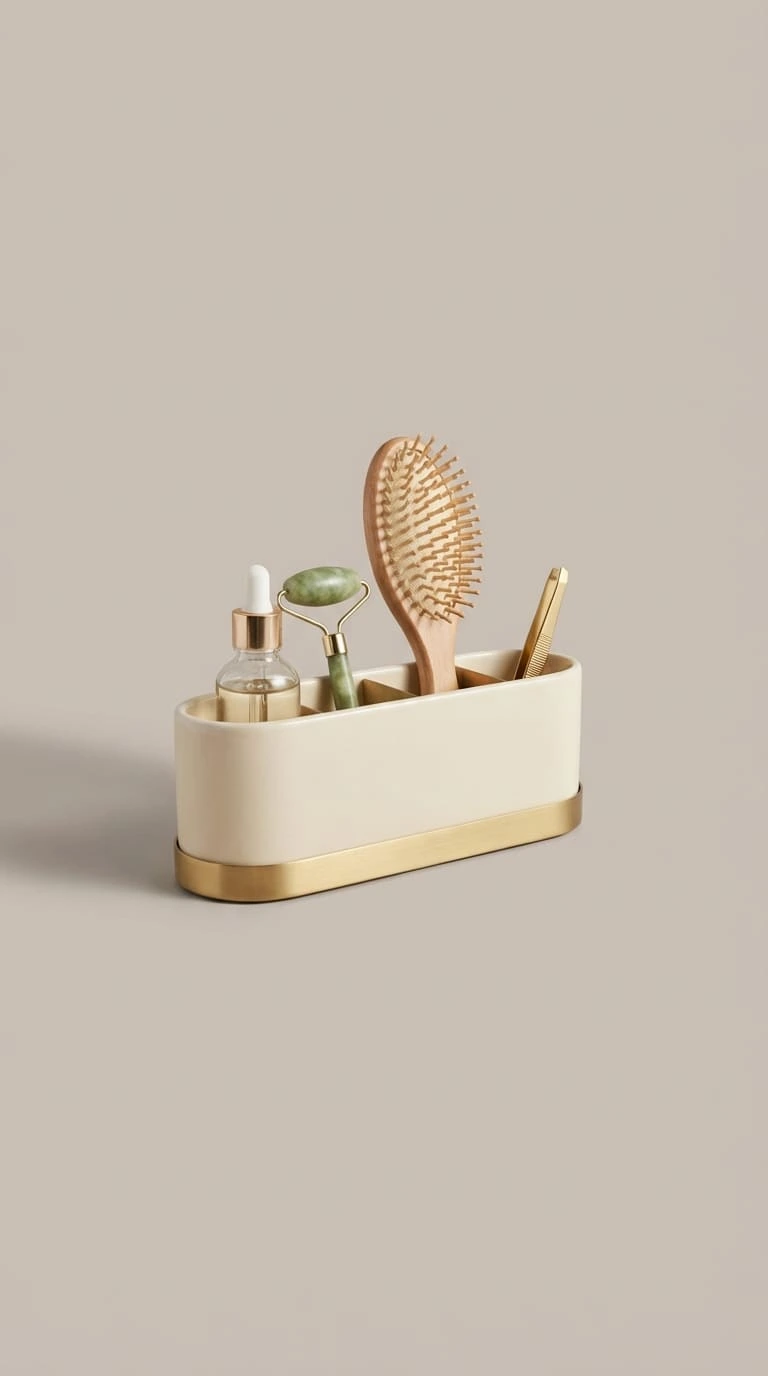 Luxury vanity organizer