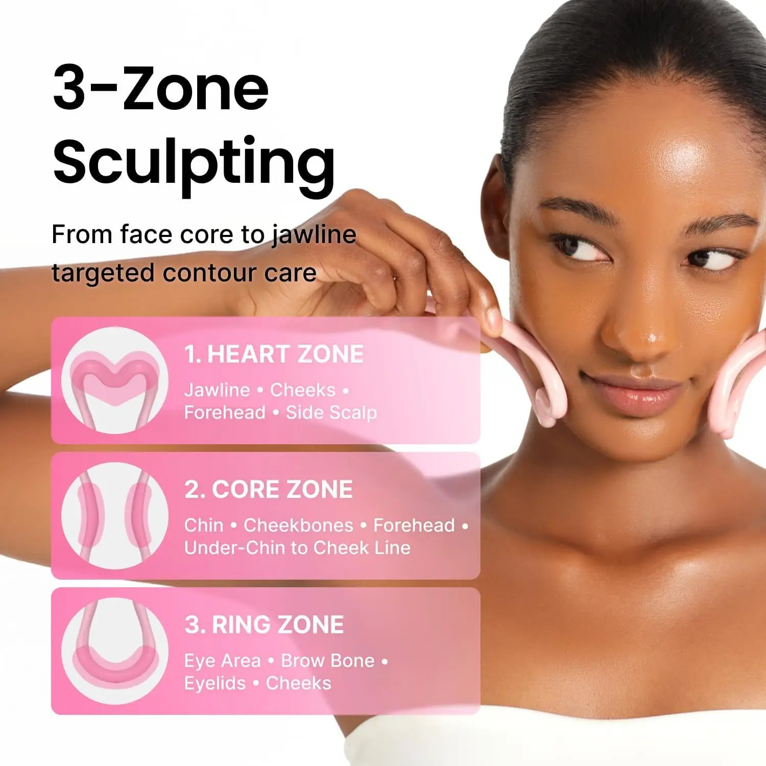 BEAUTY CoreSet Sculpt Ceramic Gua Sha Tool features