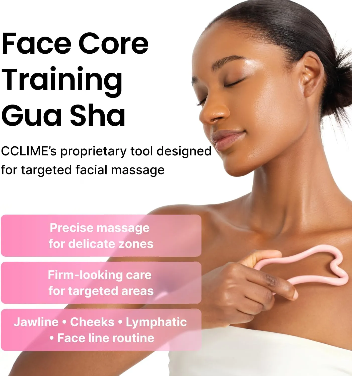 BEAUTY CoreSet Sculpt Ceramic Gua Sha Tool results