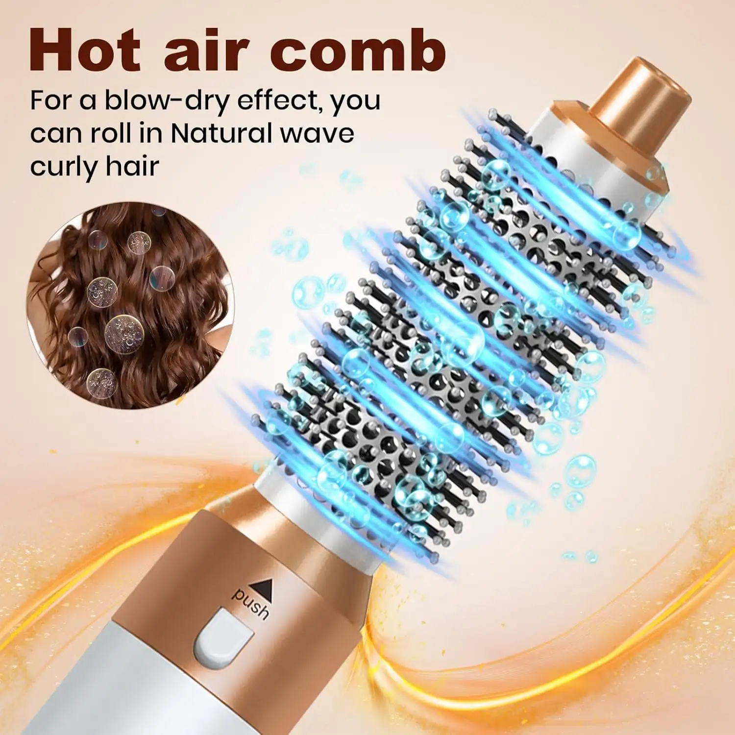 Hair Dryer Brush 5 in 1, Negative Ion Blow Dryer Brush Set results
