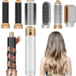 Hair Dryer Brush 5 in 1, Negative Ion Blow Dryer Brush Set