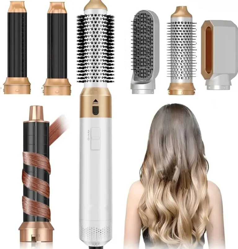 Hair Dryer Brush 5 in 1, Negative Ion Blow Dryer Brush Set review