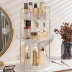 shuang qing Rotating Makeup Organizer for Vanity