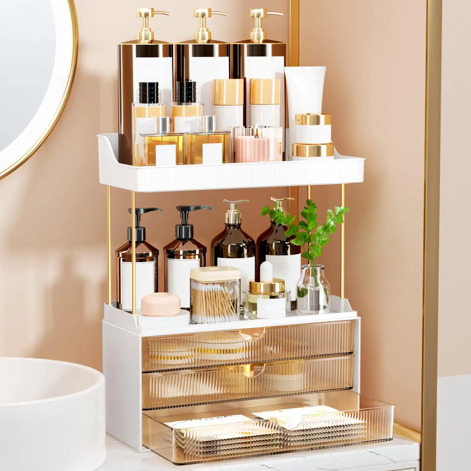 StorBin 3 Large Drawers Makeup Organizer unboxing