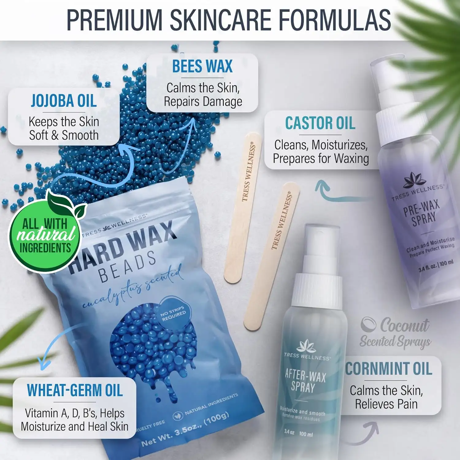 Tress Wellness Award Winning Waxing Kit results