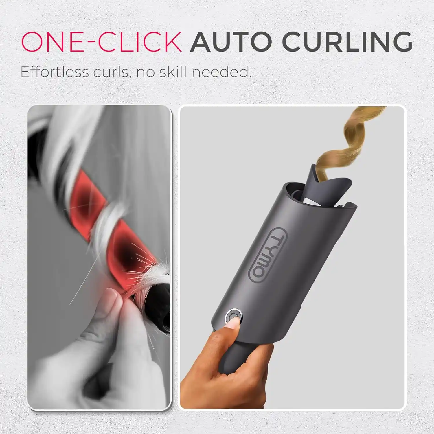 TYMO Automatic Rotating Curling Iron results