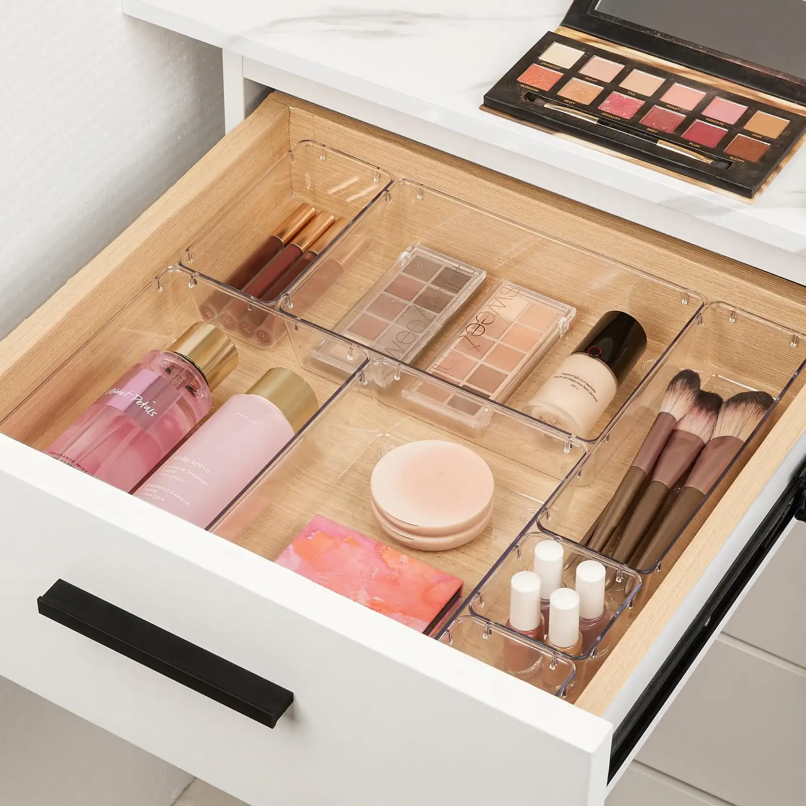 Vtopmart 10 Pcs Makeup Drawer Organizer Bins Set showcase