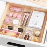 Vtopmart 25 PCS Clear Plastic Drawer Organizers