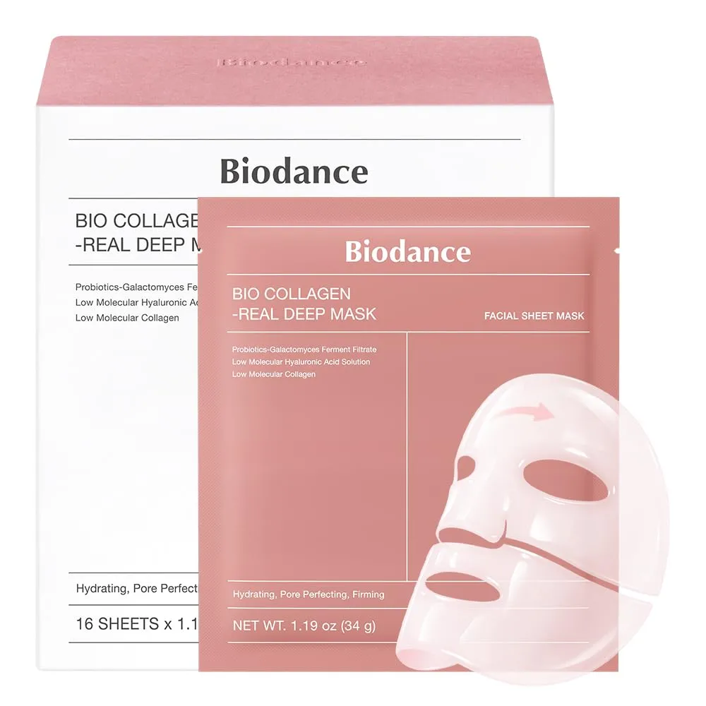 BIODANCE Bio-Collagen Real Deep Mask, Hydrating Overnight Hydrogel results