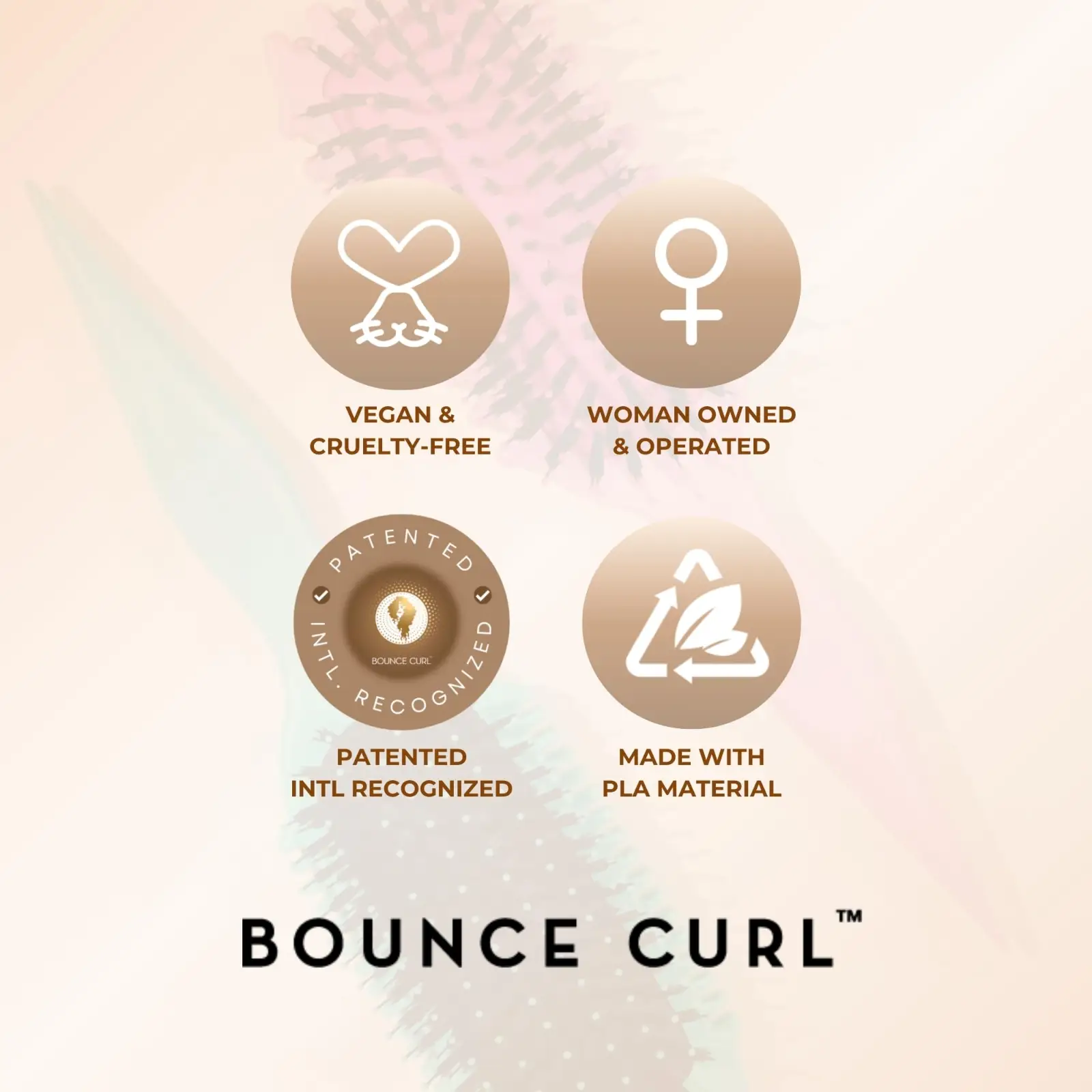 Bounce Curl Define EdgeLift Brush, 5-in-1 Tool showcase