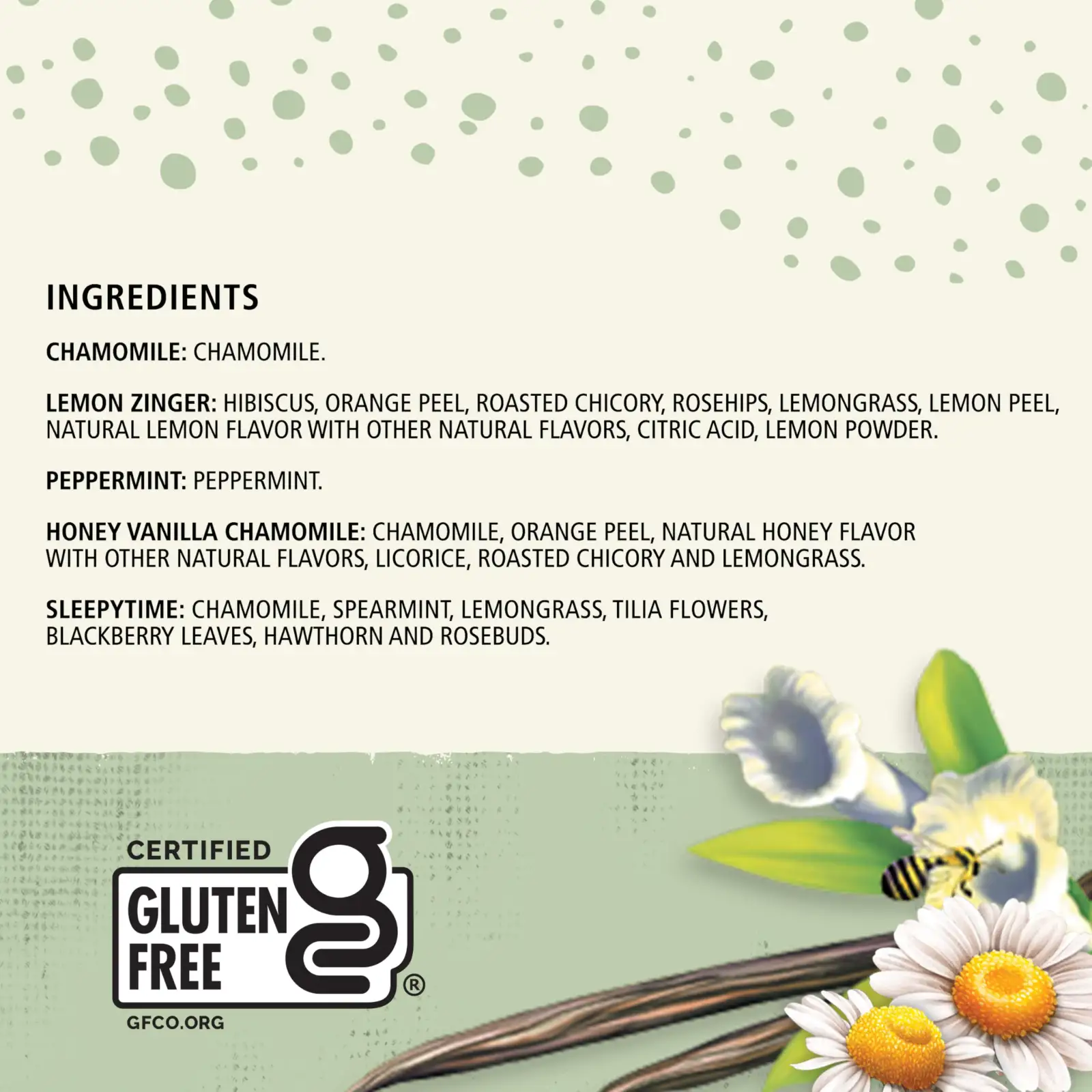 Celestial Seasonings Herbal Tea Sampler Variety Pack detail