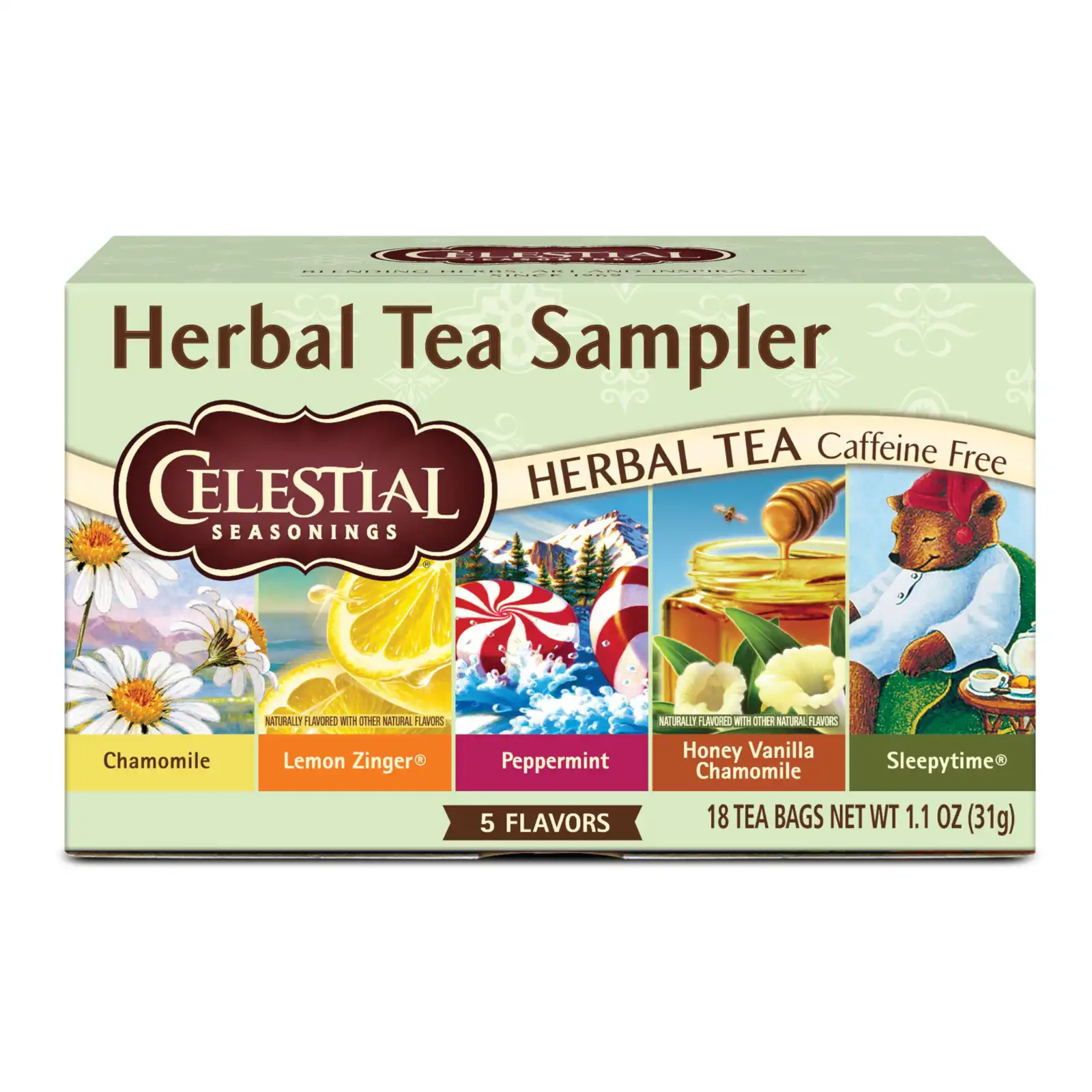 Celestial Seasonings Herbal Tea Sampler Variety Pack review