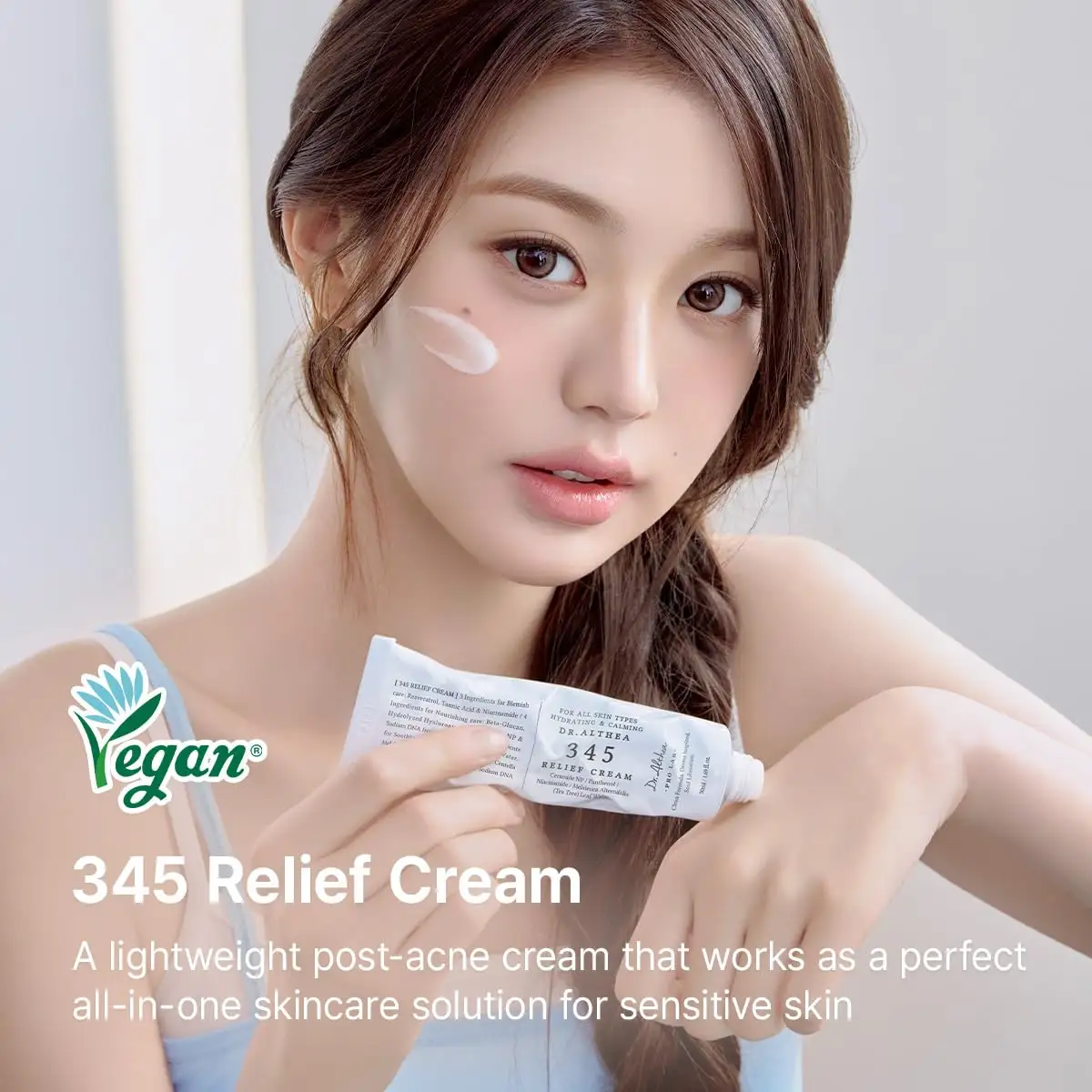 Dr.Althea 345 Relief Cream Face Moisturizer detail