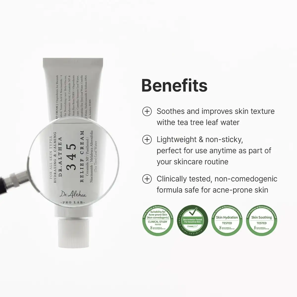 Dr.Althea 345 Relief Cream Face Moisturizer showcase