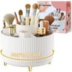 Fanado 360° Rotate Makeup Brush Holder Organizer