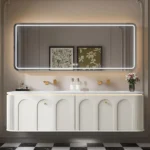 Floating Bathroom Vanity with Double Sink