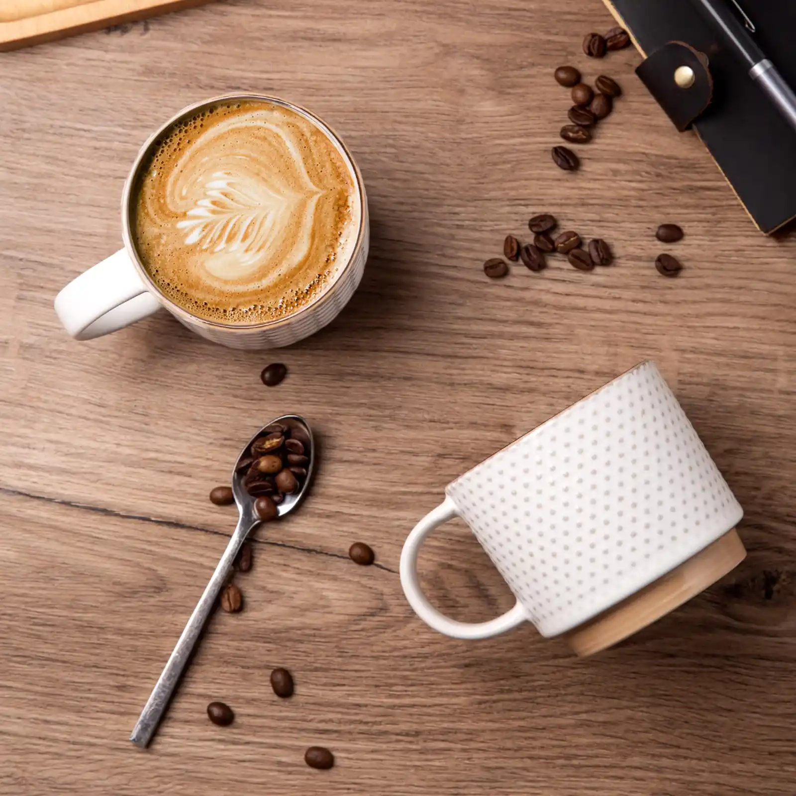 GBHOME 12OZ Stackable Coffee Mugs detail