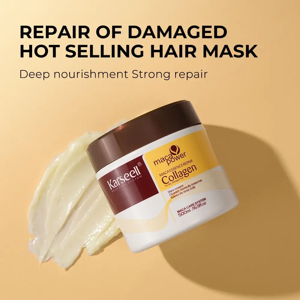 Karseell Collagen Hair Mask & Argan Oil Set showcase