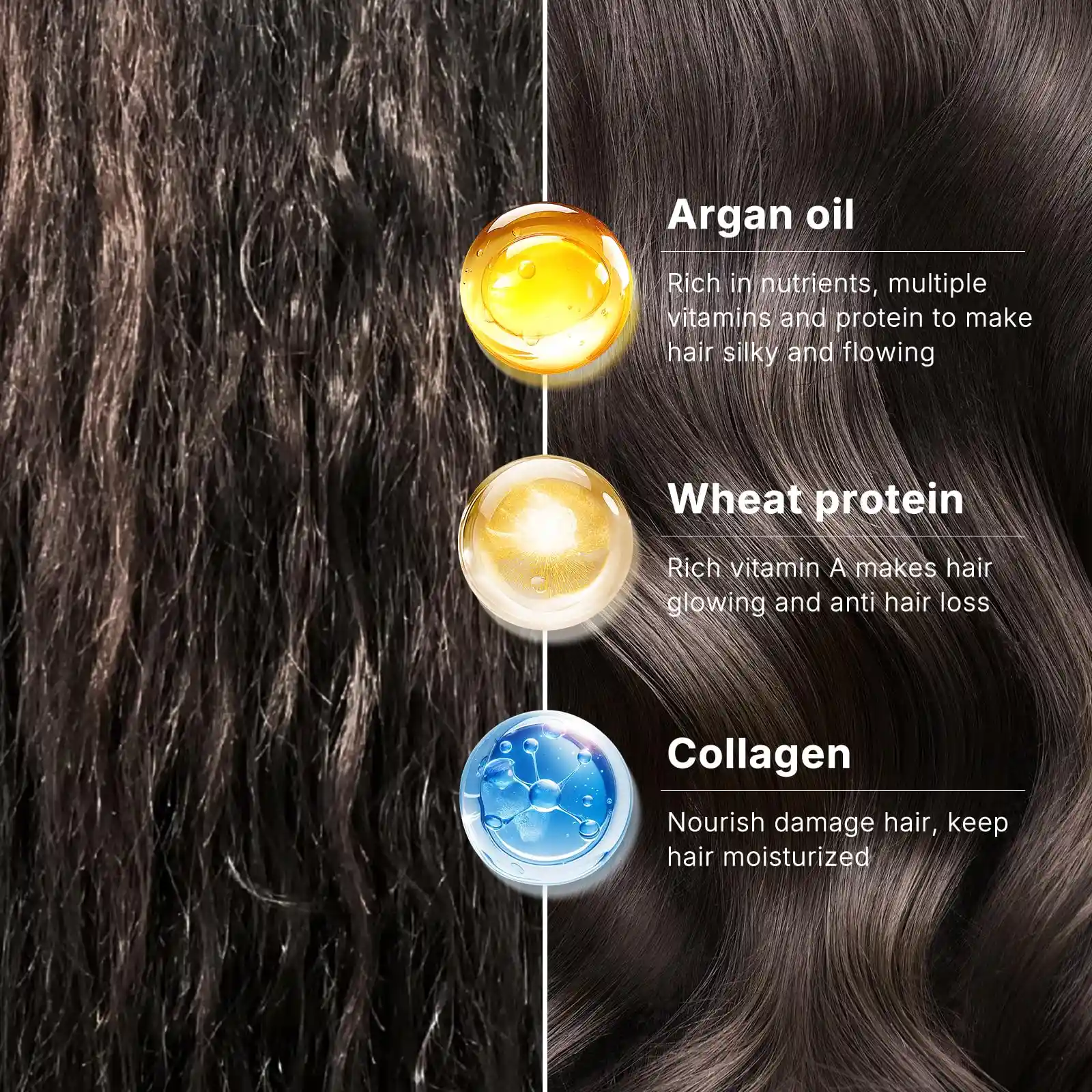 Karseell Collagen Hair Mask & Argan Oil Set unboxing