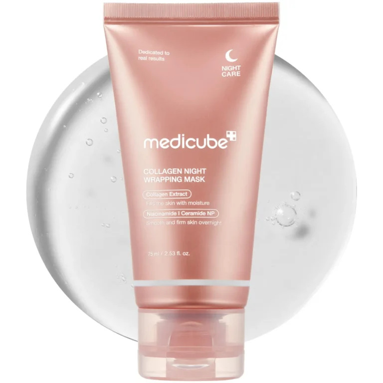 Medicube Wrapping Mask Collagen Overnight Peel Off Facial Mask review