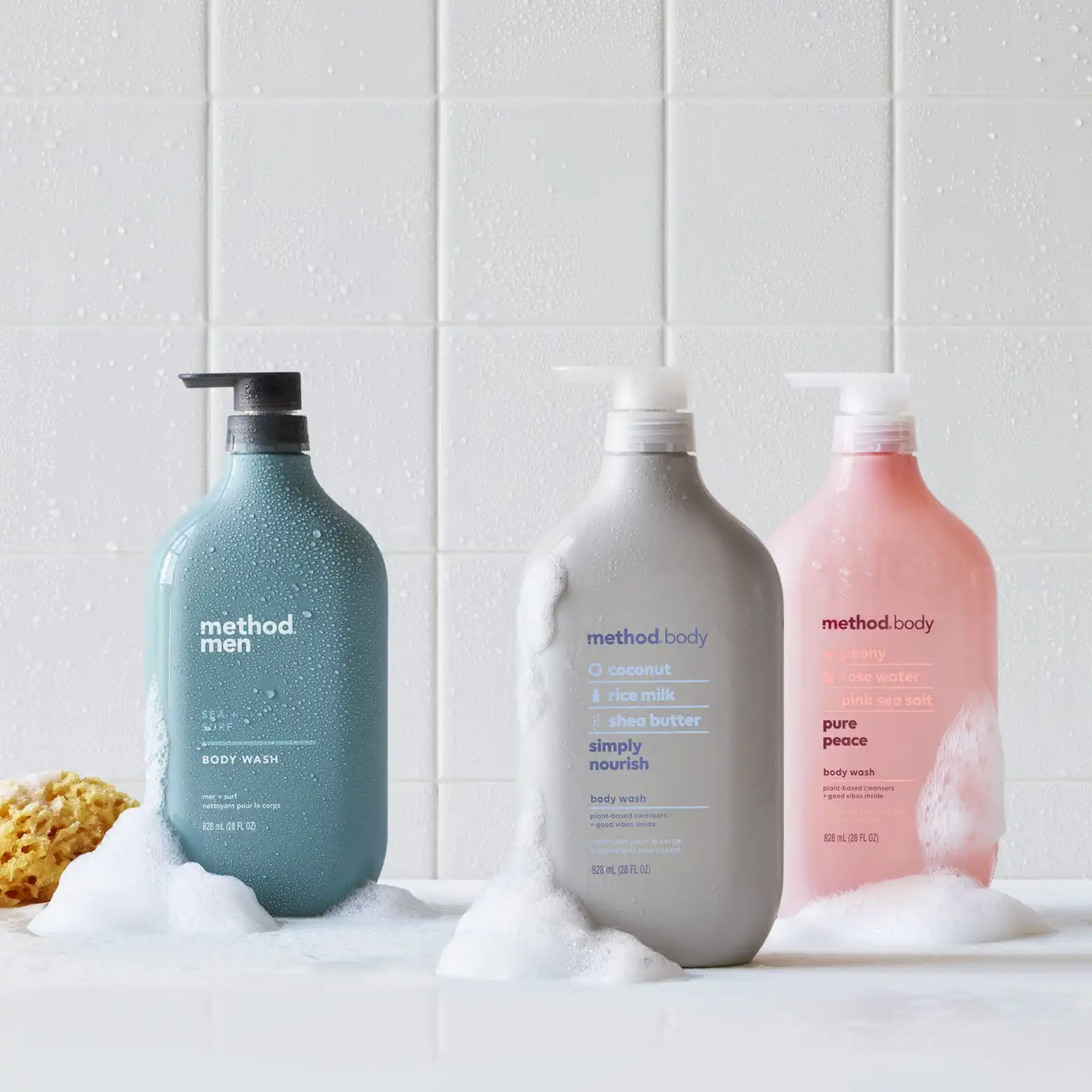 Method Men Body Wash, Sea and Surf Scent unboxing