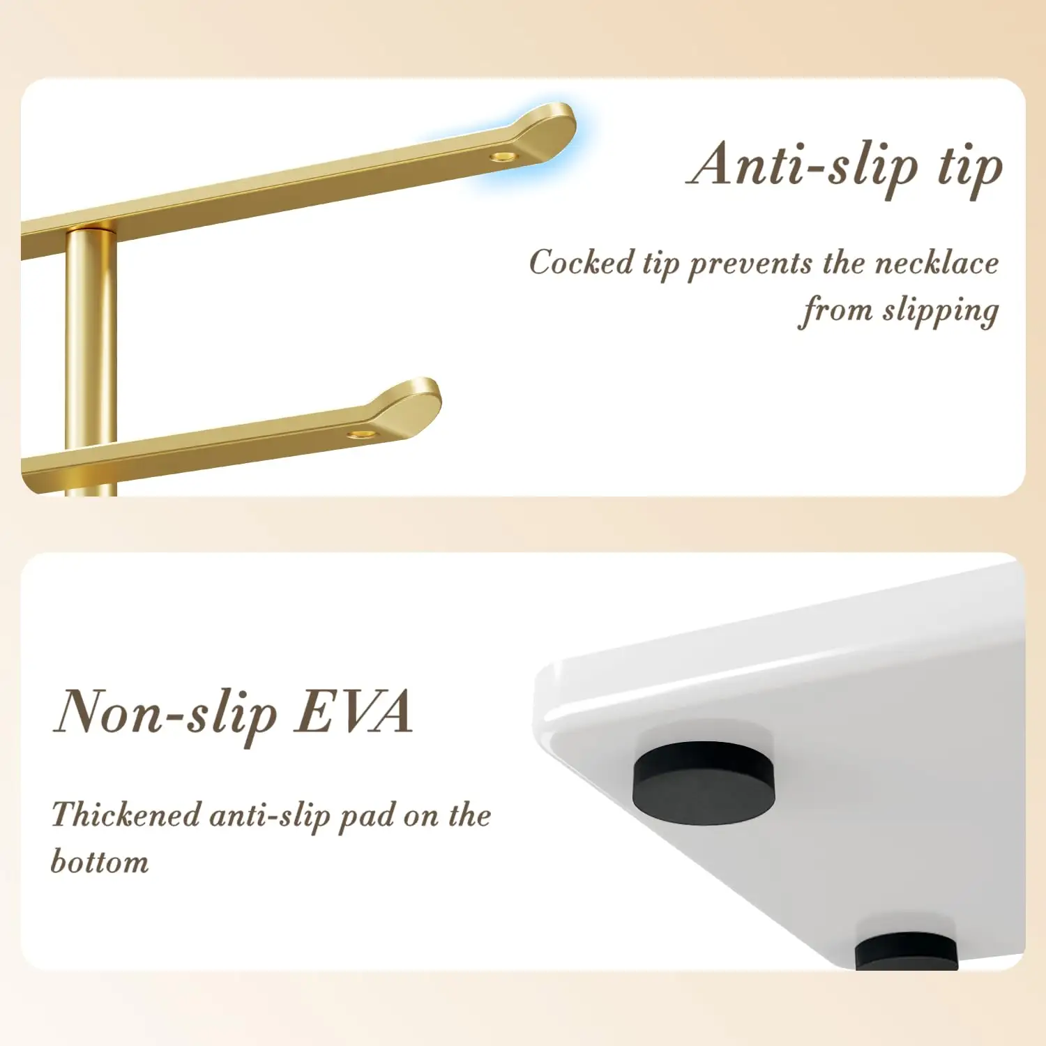 Pickpiff Jewelry Stand Holder Organizer features