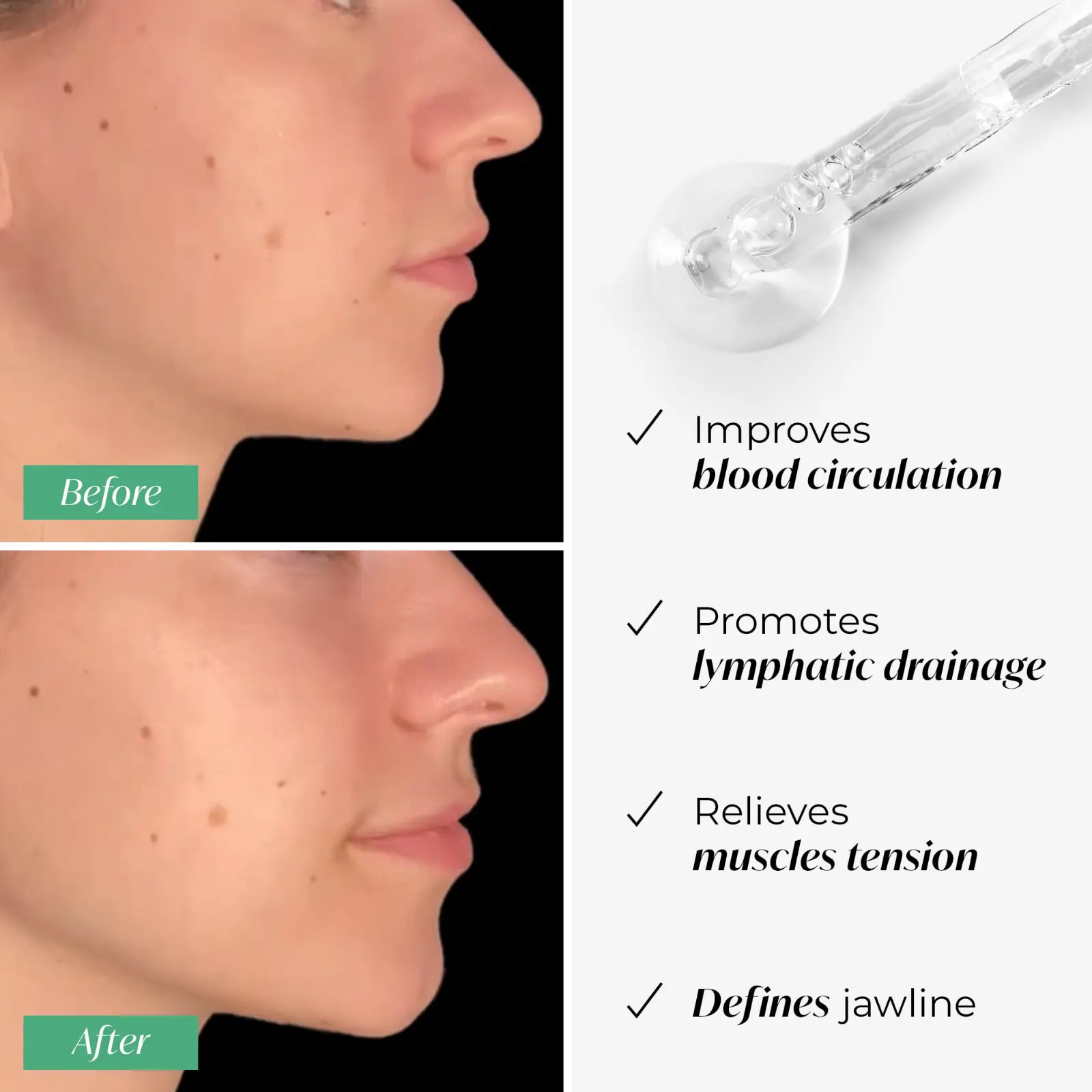 PLANTIFIQUE Gua Sha Facial Tools detail