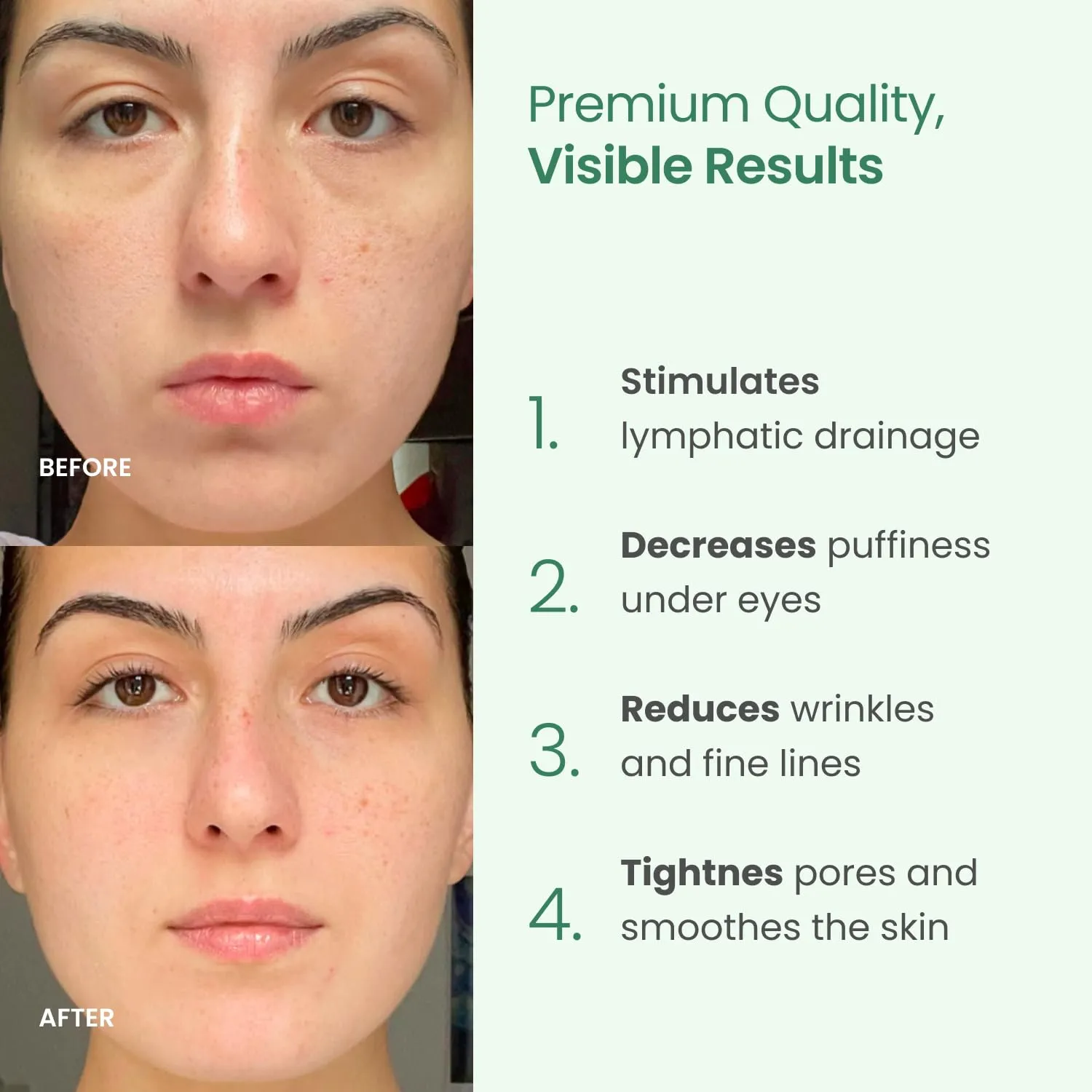 PLANTIFIQUE Jade Roller & Gua Sha Set detail