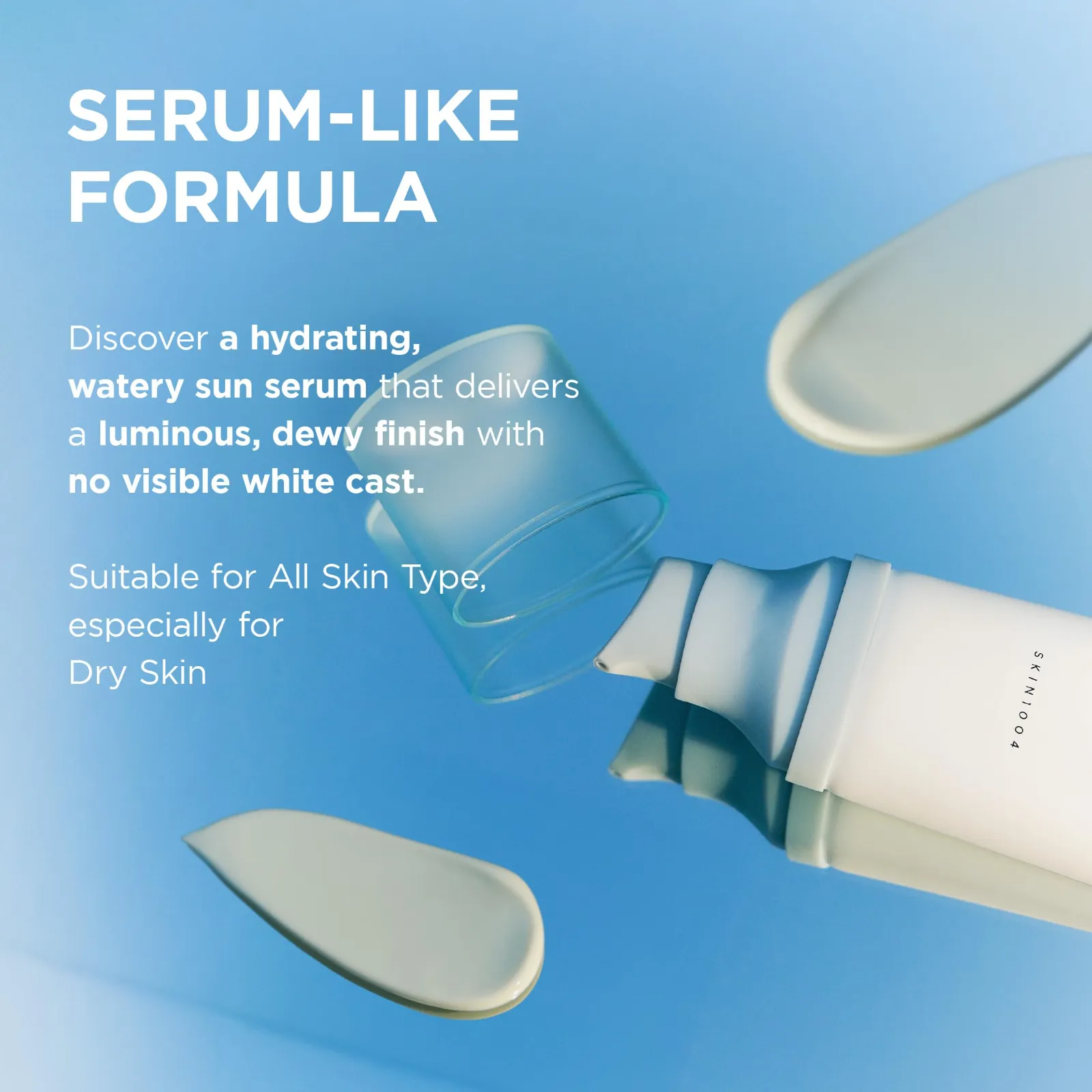 SKIN1004 Centella Hyalu-Cica Water-Fit Sun Serum UV results