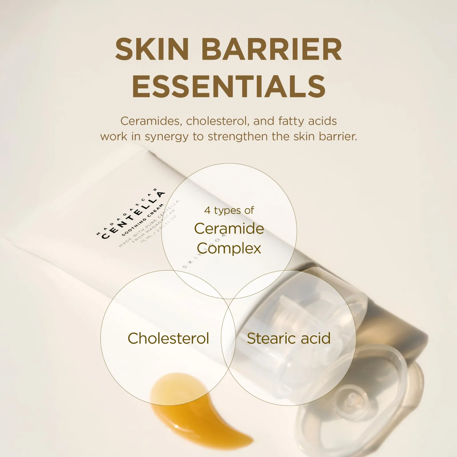 SKIN1004 Centella Soothing Cream, Face Moisturizer features