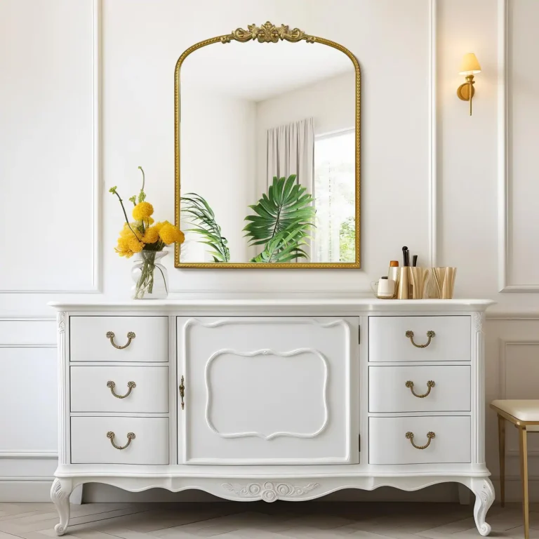 WallBeyond Gold Vintage Mirror for Vanity 24×32 Inch review