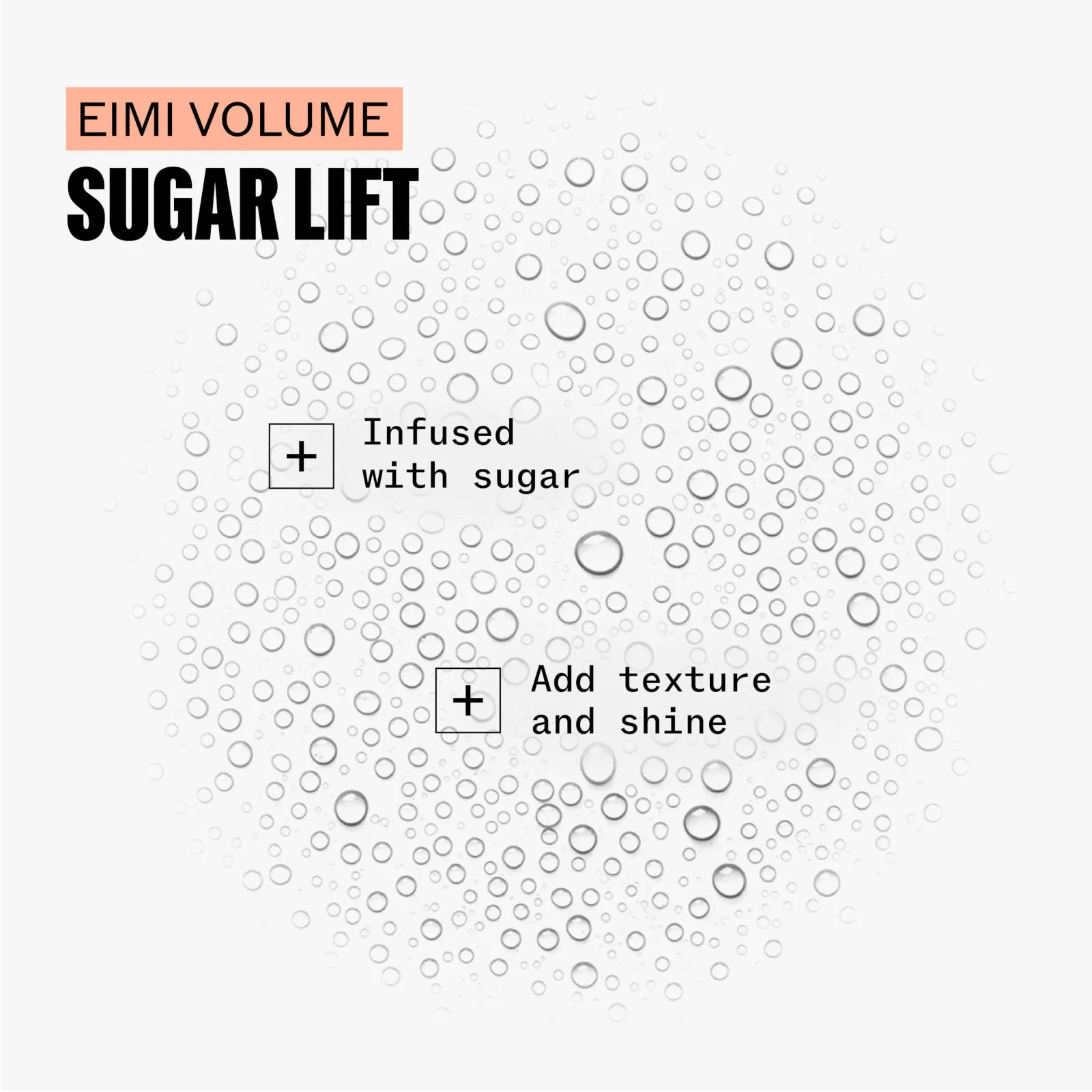 Wella Professionals EIMI Sugar Lift Spray features
