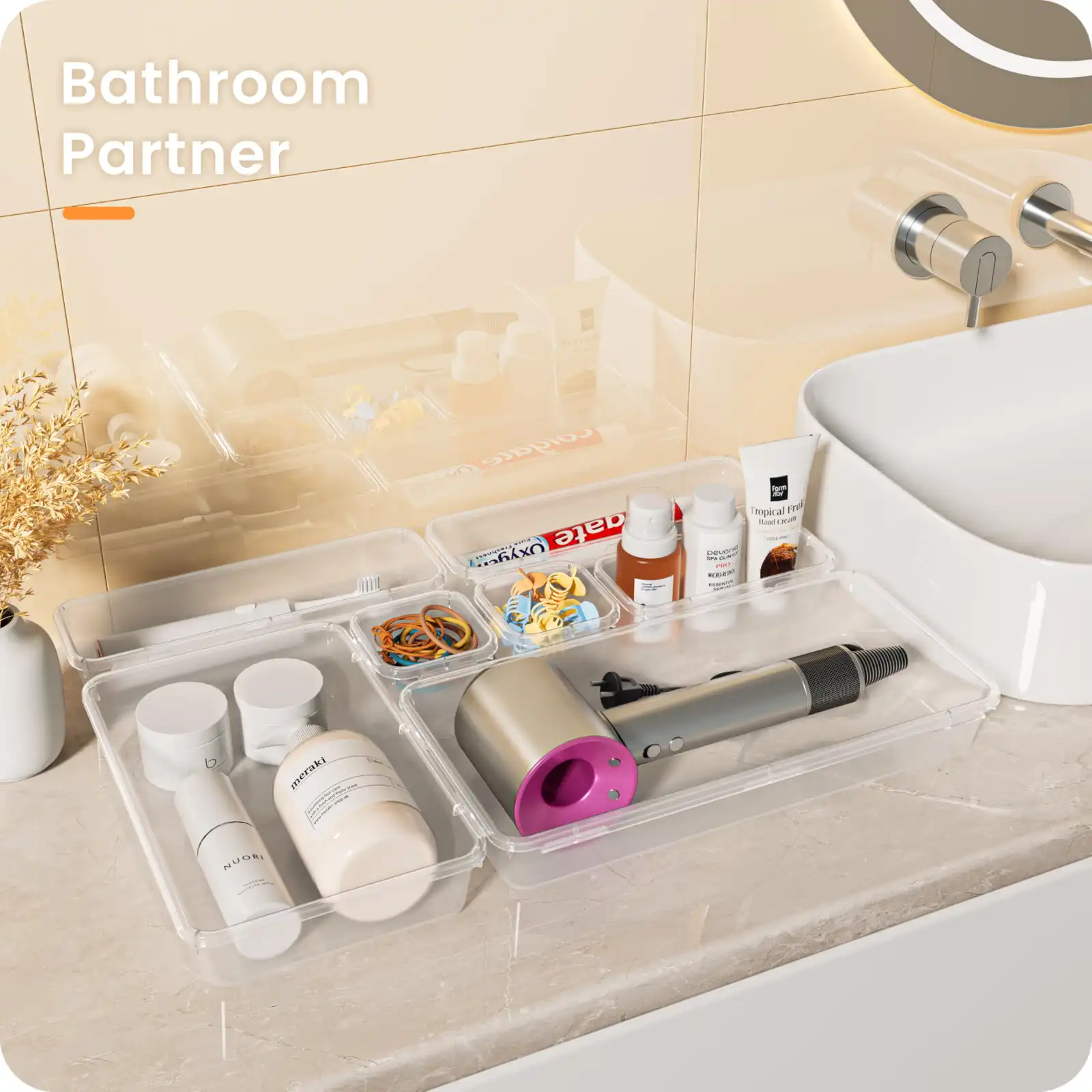 A-LuGei Drawer Organizer, Makeup organizer packaging
