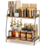 ANBOXIT Countertop Coffee Station Organizer