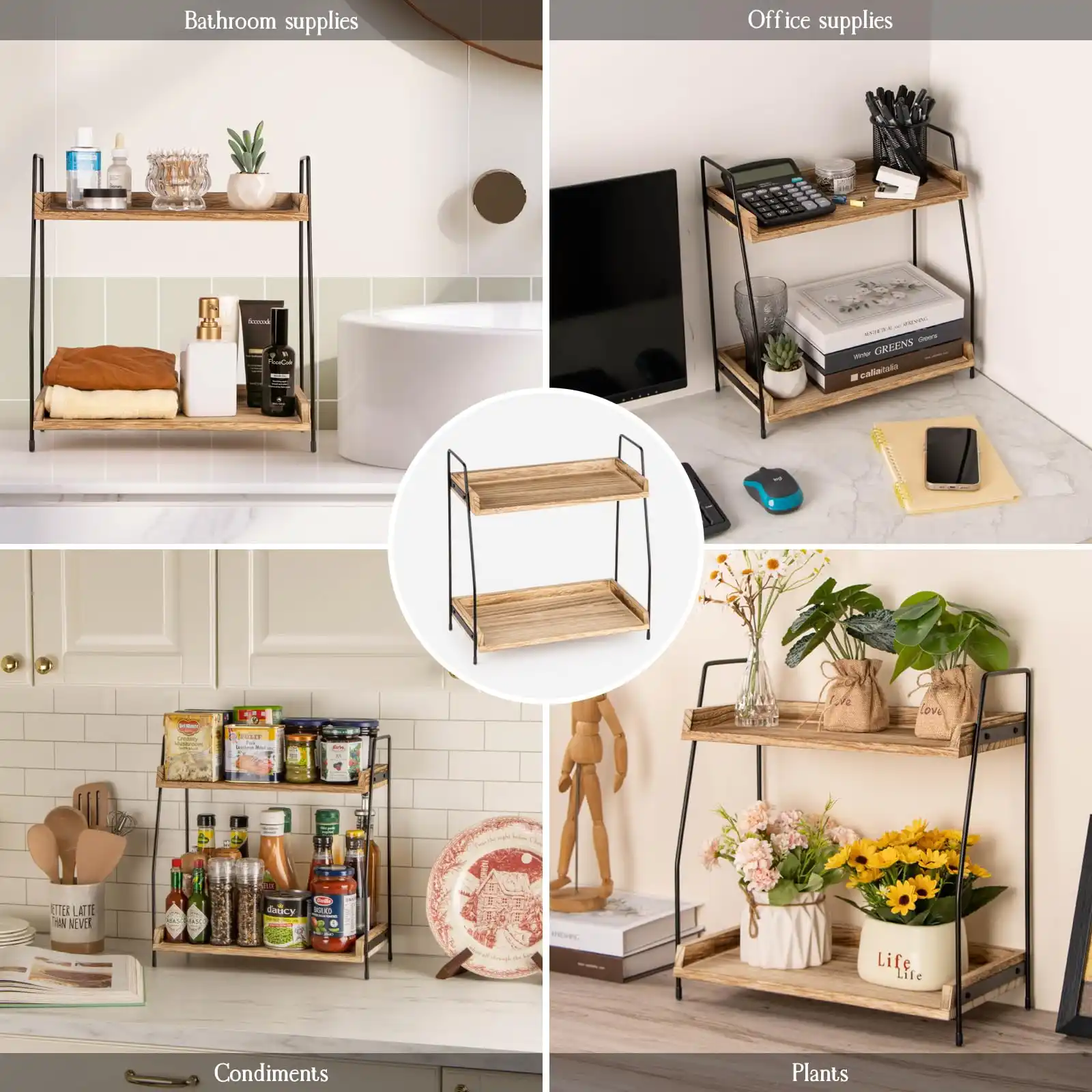 ANBOXIT Countertop Coffee Station Organizer unboxing