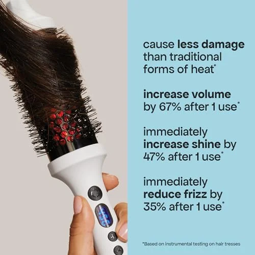 BONDIBOOST Infrared Thermal Brush – Heated Brush for Smooth, Shiny Hair detail