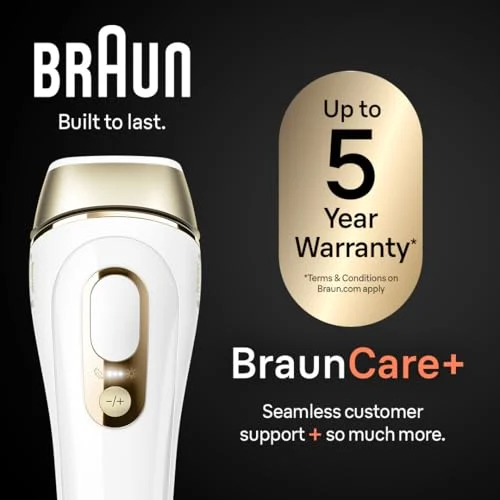 Braun Silk·Expert Pro 5 – At-Home IPL Hair Removal with Dual Heads showcase