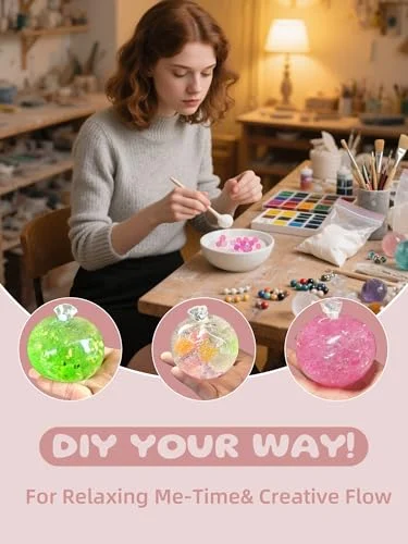DIY Stress Ball Making Kit – Creative Anxiety Relief Toys detail