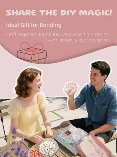 DIY Stress Ball Making Kit – Creative Anxiety Relief Toys features