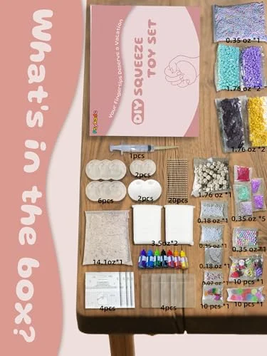 DIY Stress Ball Making Kit – Creative Anxiety Relief Toys unboxing