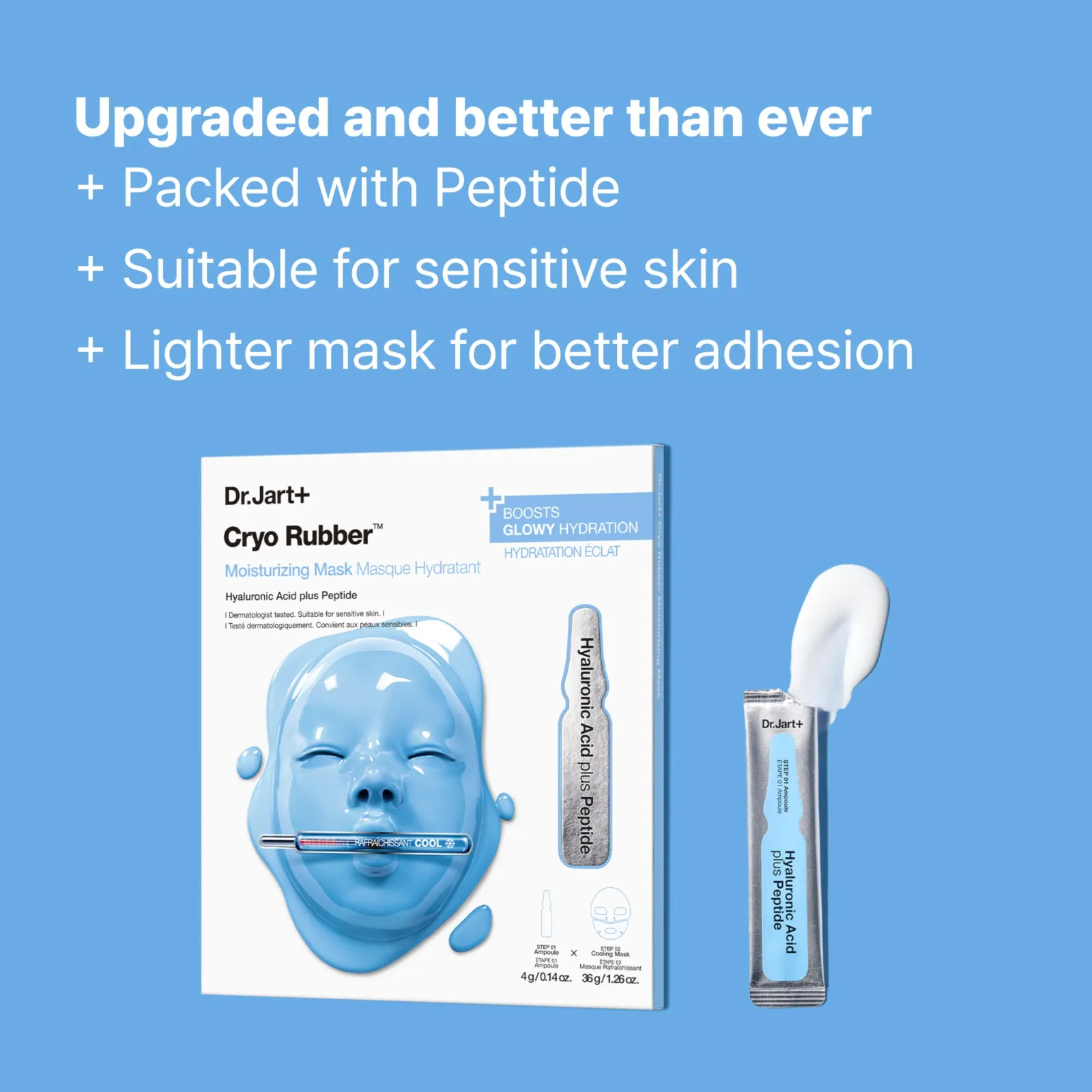 Dr.Jart+ Cryo Rubber Cooling Korean Face Mask with Serum unboxing