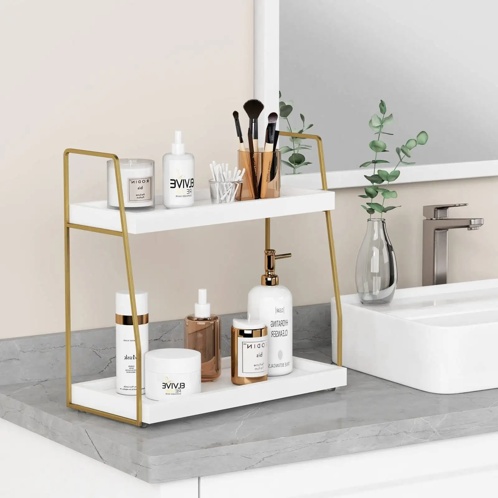 Forbena Bathroom Organizer Countertop, Counter Organizer for Bathroom features