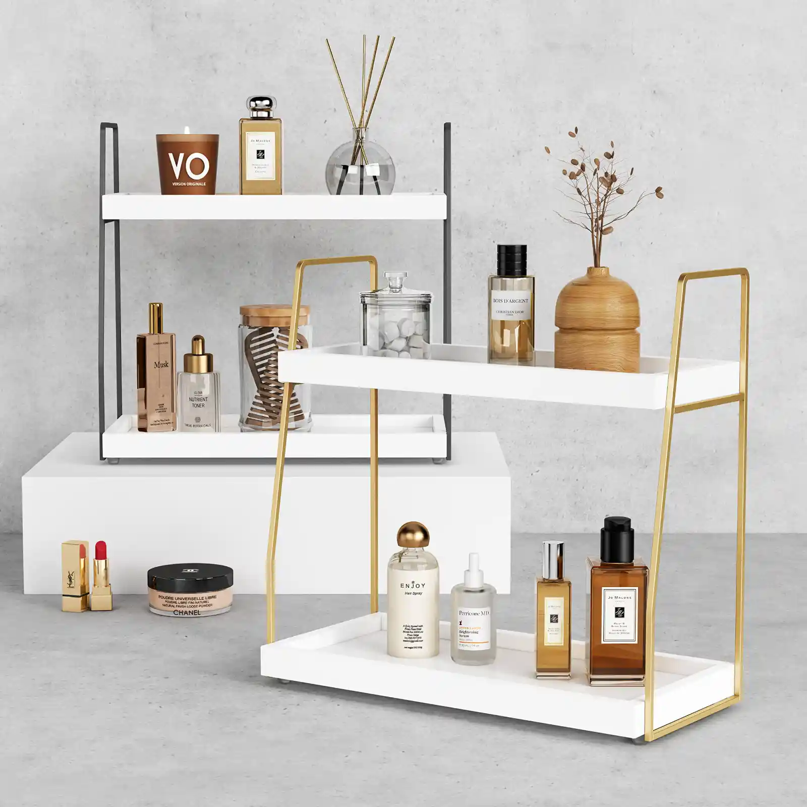 Forbena Bathroom Organizer Countertop, Counter Organizer for Bathroom unboxing