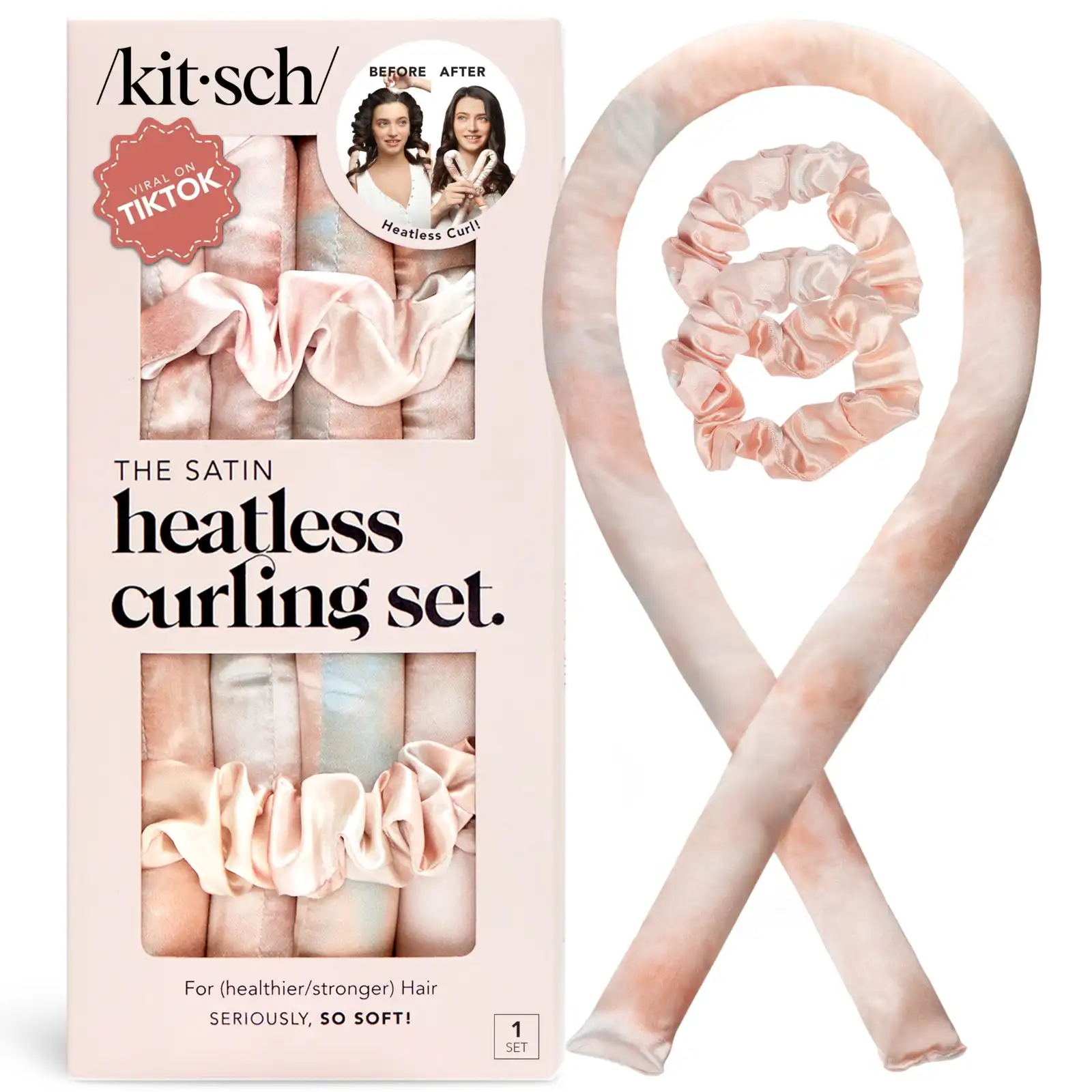 Kitsch Satin Heatless Curlers Set review