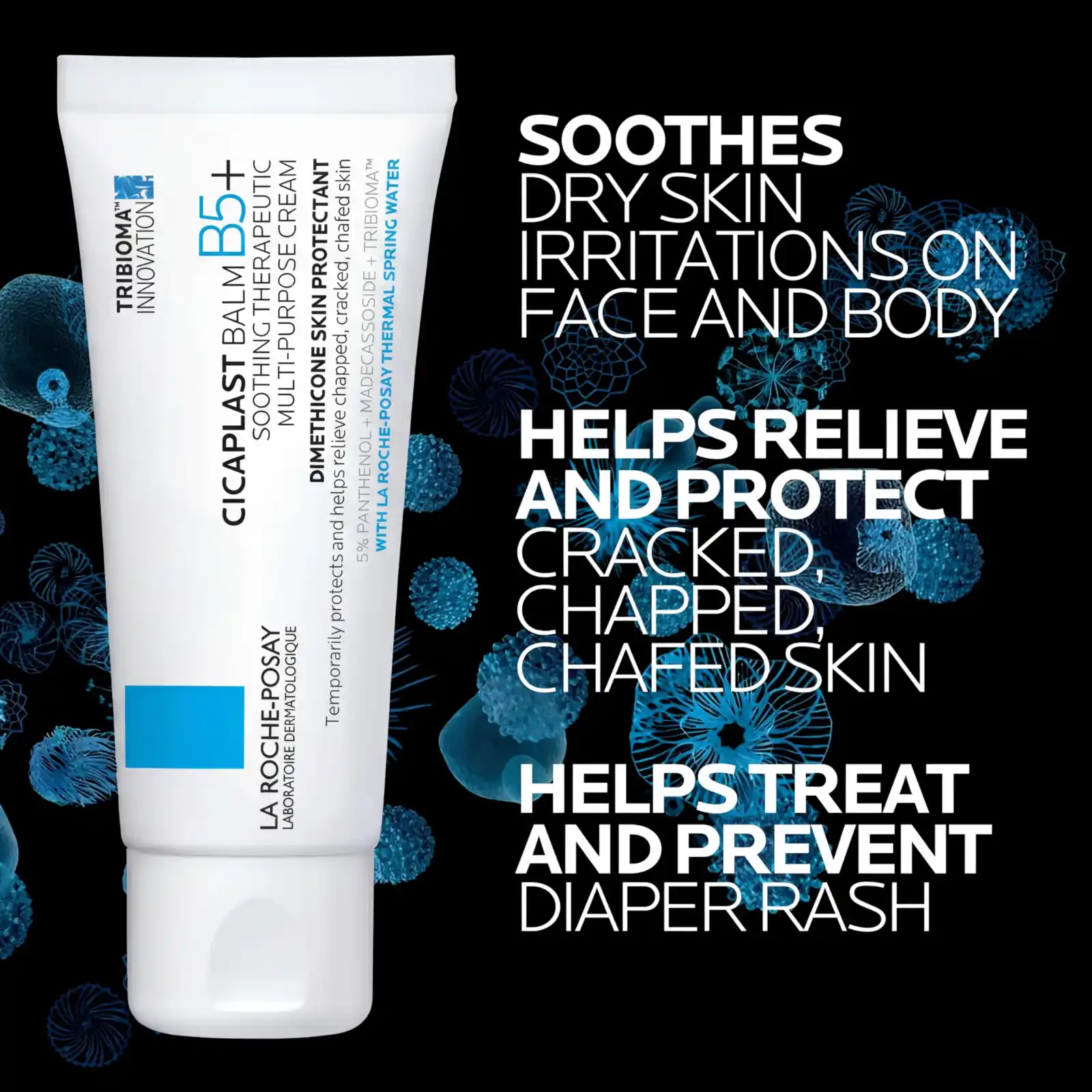 La Roche-Posay Cicaplast Balm B5 Skin Barrier Repair Cream with Centella Asiatica showcase