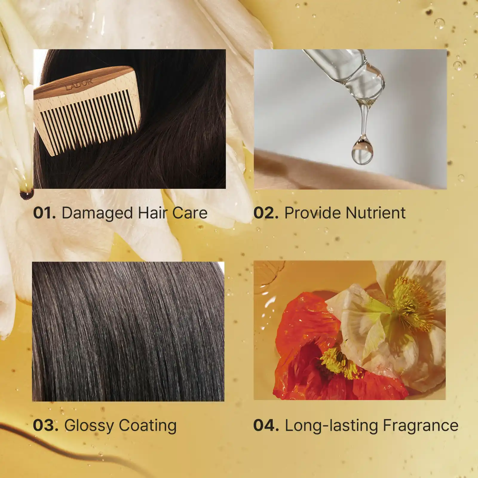 LADOR Hair Perfume Oil for Dry Damaged Hair detail