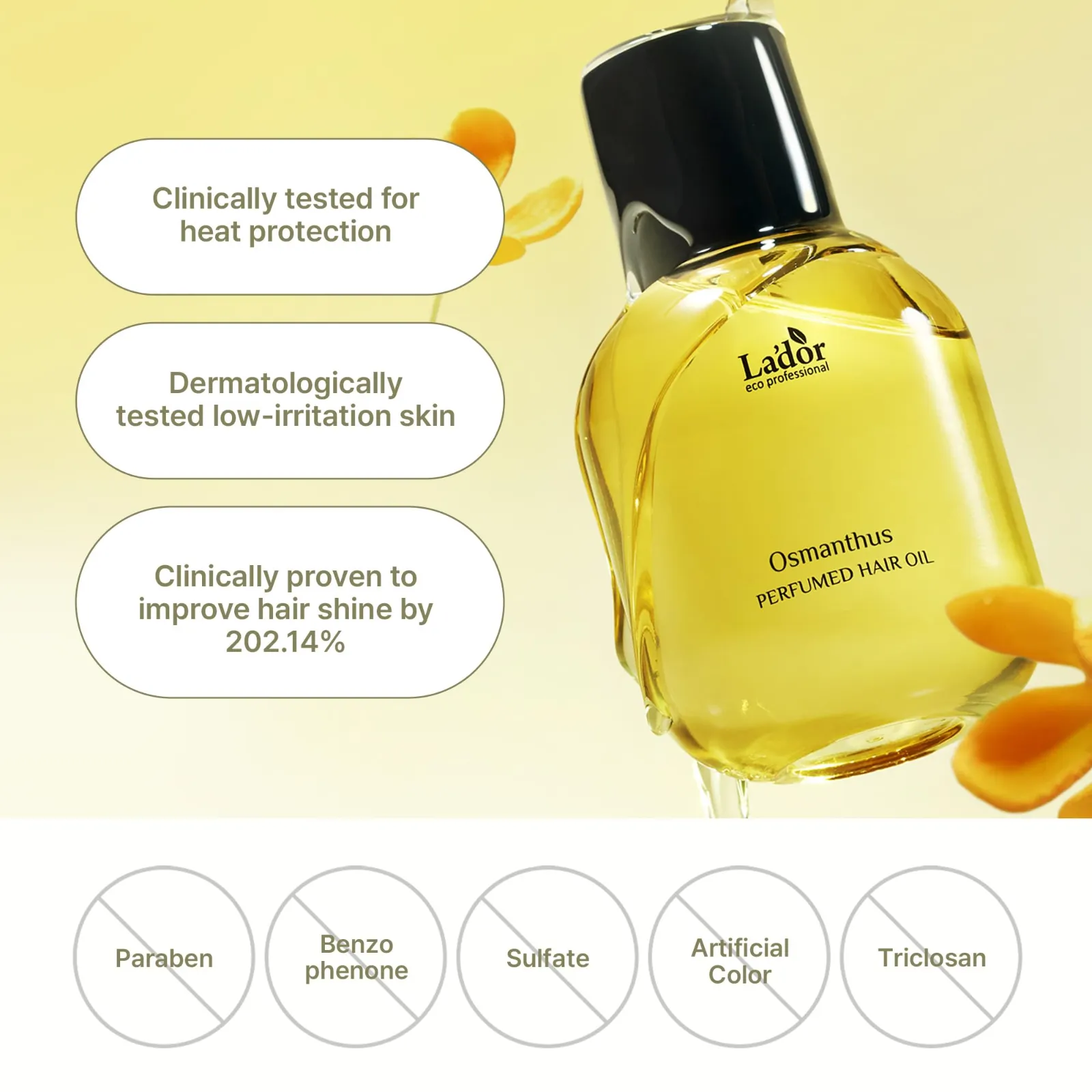 LADOR Hair Perfume Oil for Dry Damaged Hair results