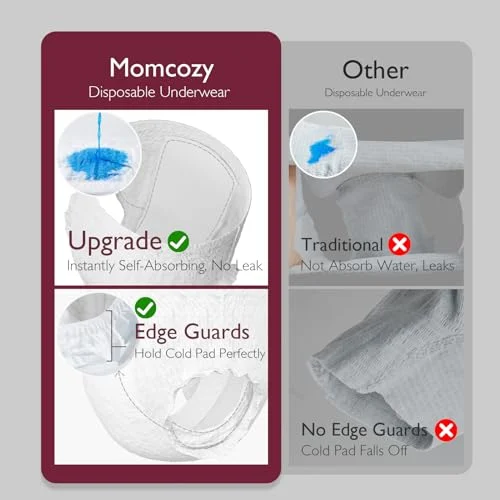 Momcozy Postpartum Essentials Kit – Comfort for New Moms features
