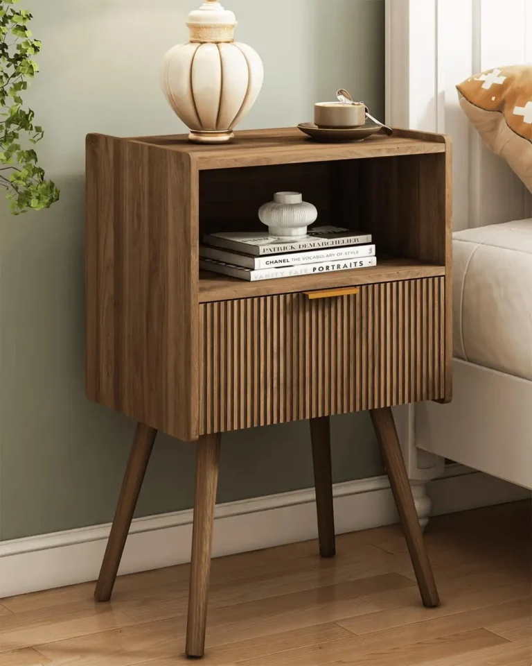 Nightstand,Modern Bedside Table with Storage Drawer review